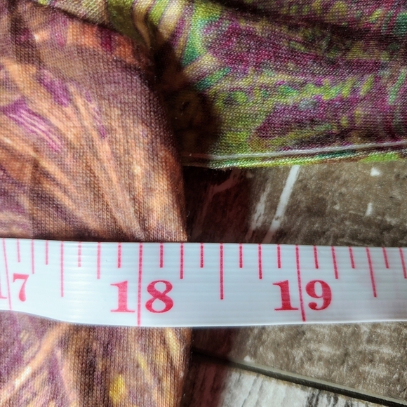 CHICO'S Tropical Paradise Parrot Rhinestone Sparkle 3/4 Sleeve Blouse Size 0 EUC - Picture 9 of 16